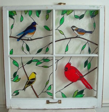 نقاشی روی شیشه